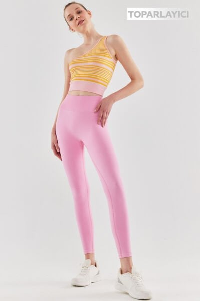 Toparlayıcı Tayt Açık Pembe