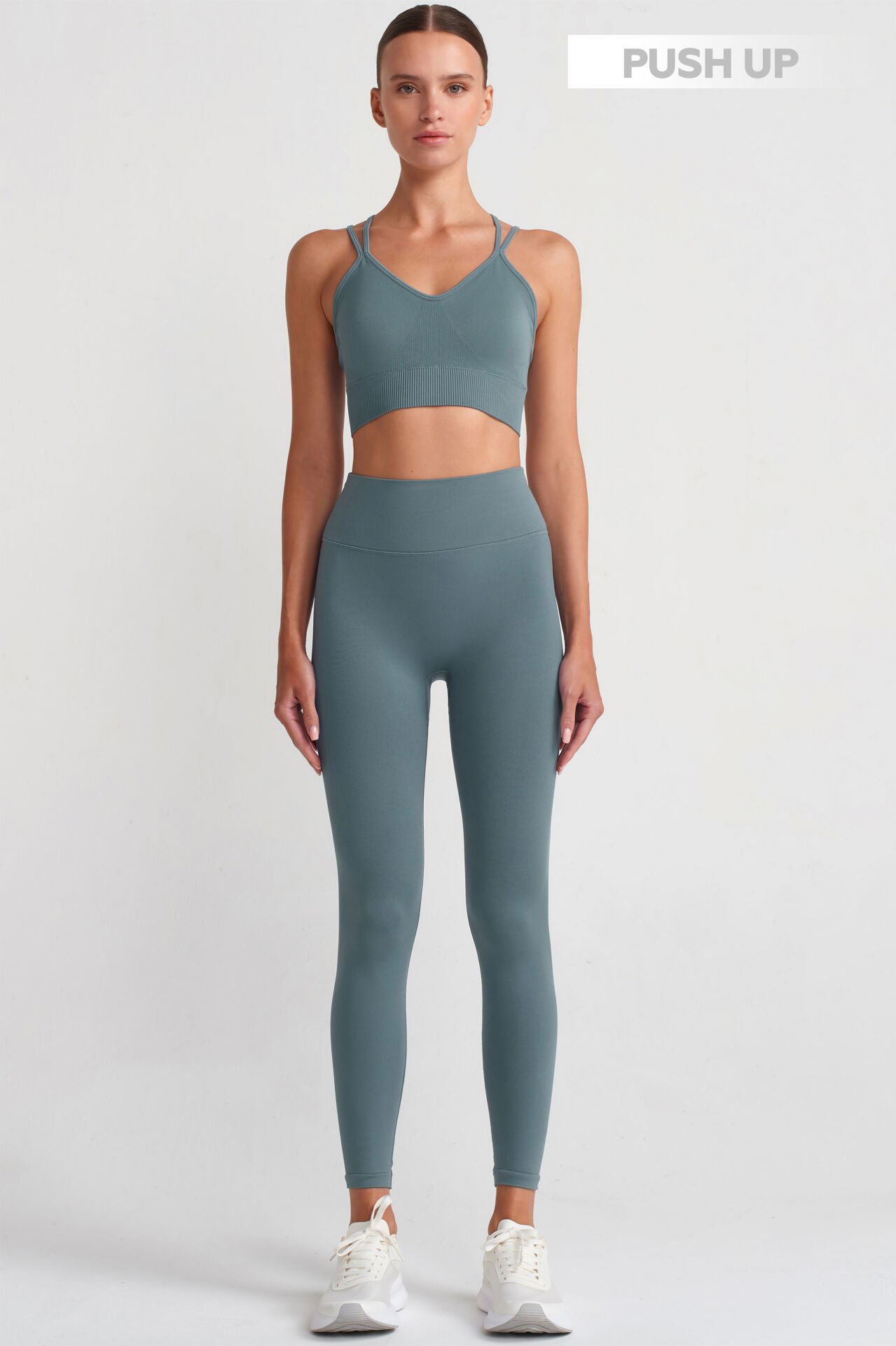 Push Up Tayt İkonik Mavi