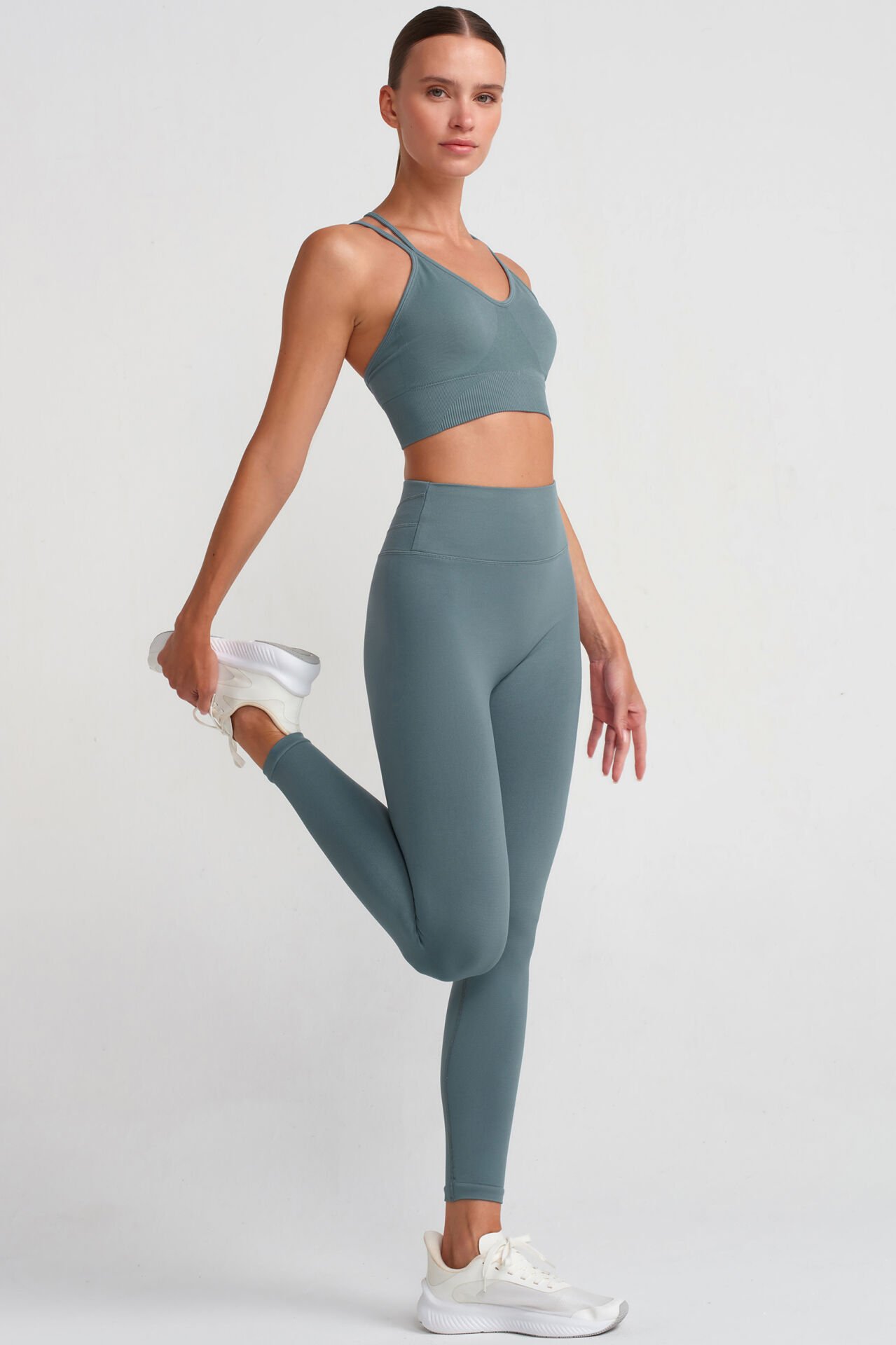 Push Up Tayt İkonik Mavi