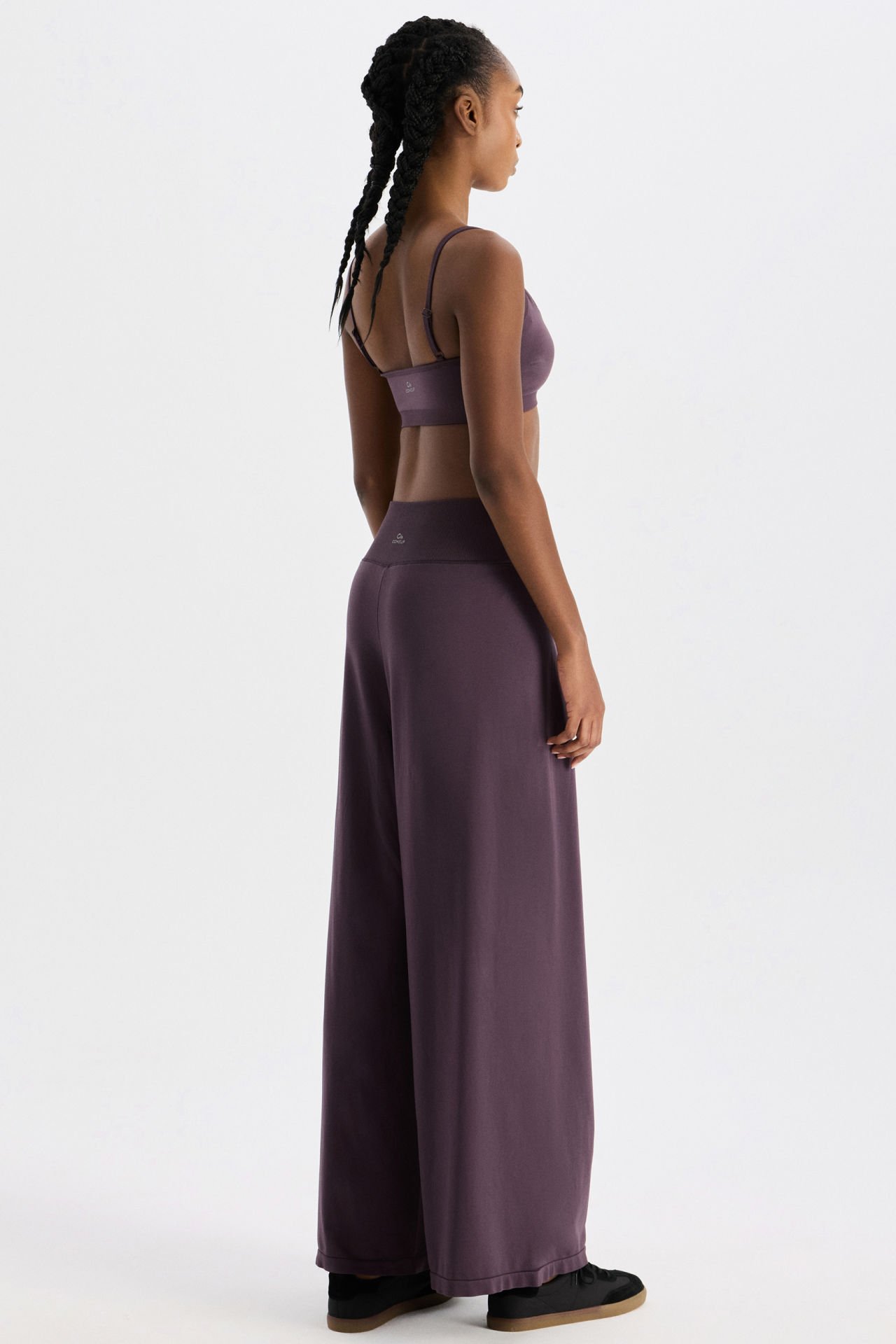 Soft Dokulu Palazzo Pantolon İtalyan Eriği