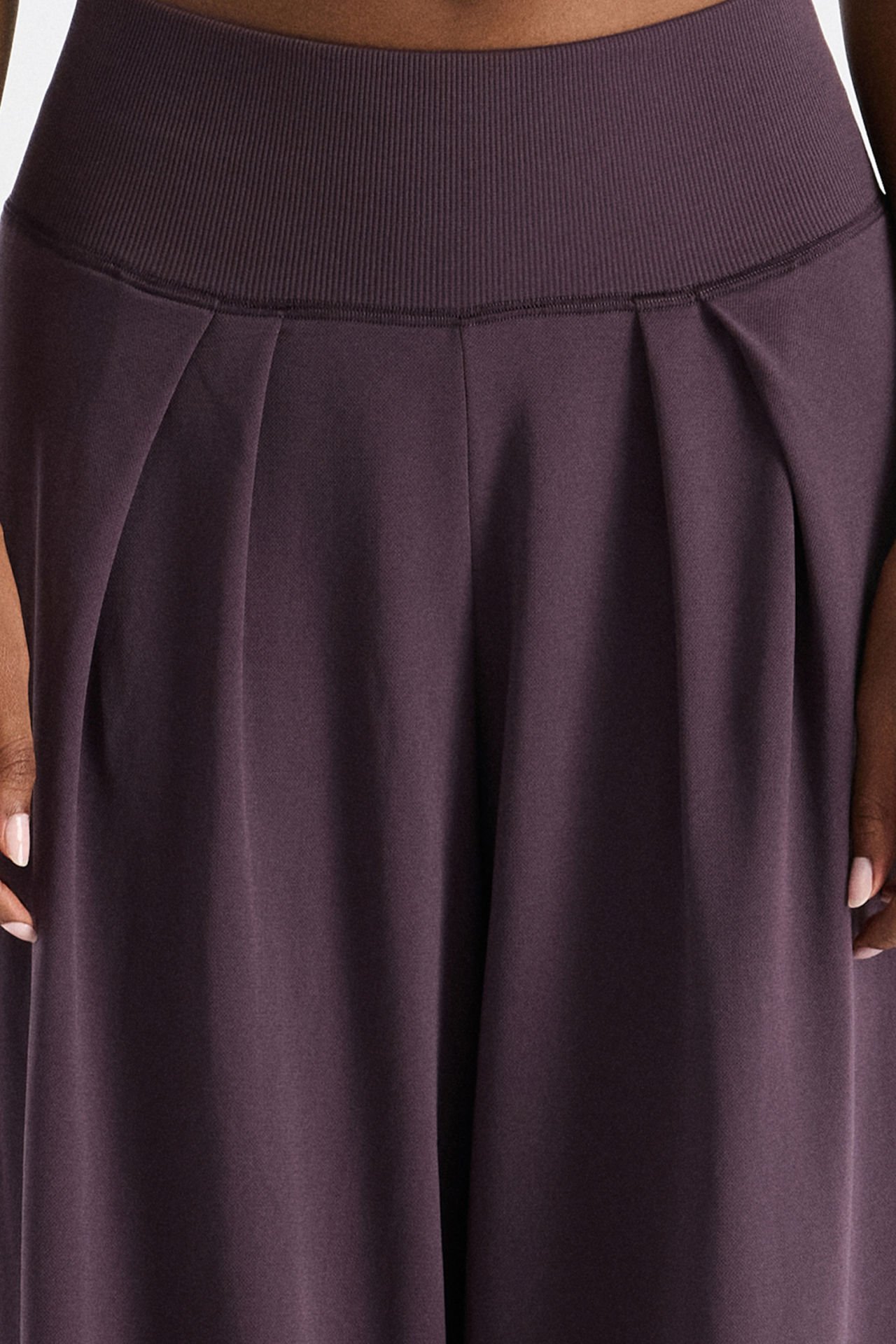 Soft Dokulu Palazzo Pantolon İtalyan Eriği