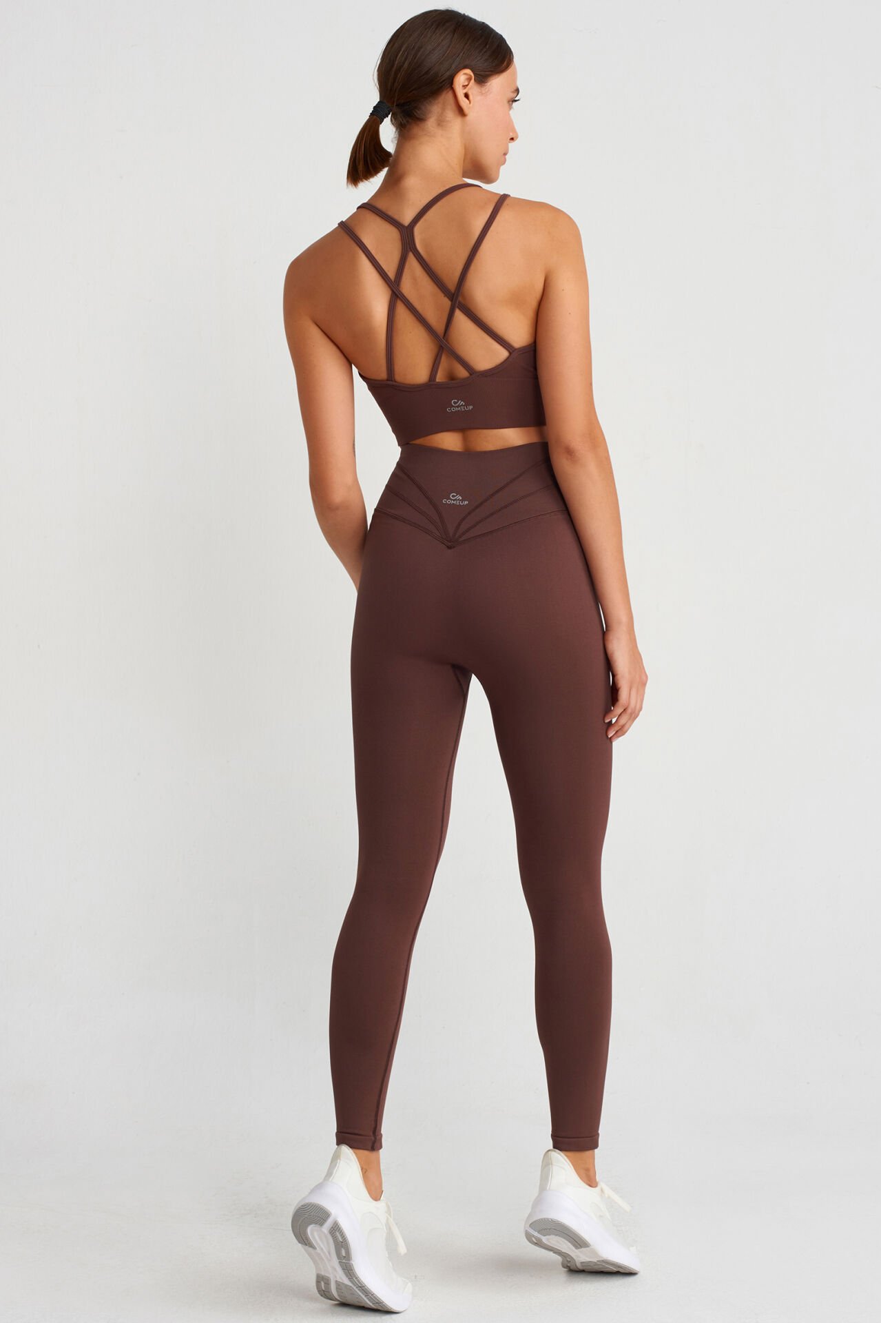 Push Up Tayt Kahverengi