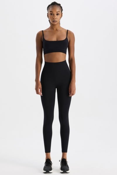 Toparlayıcı Tayt Siyah