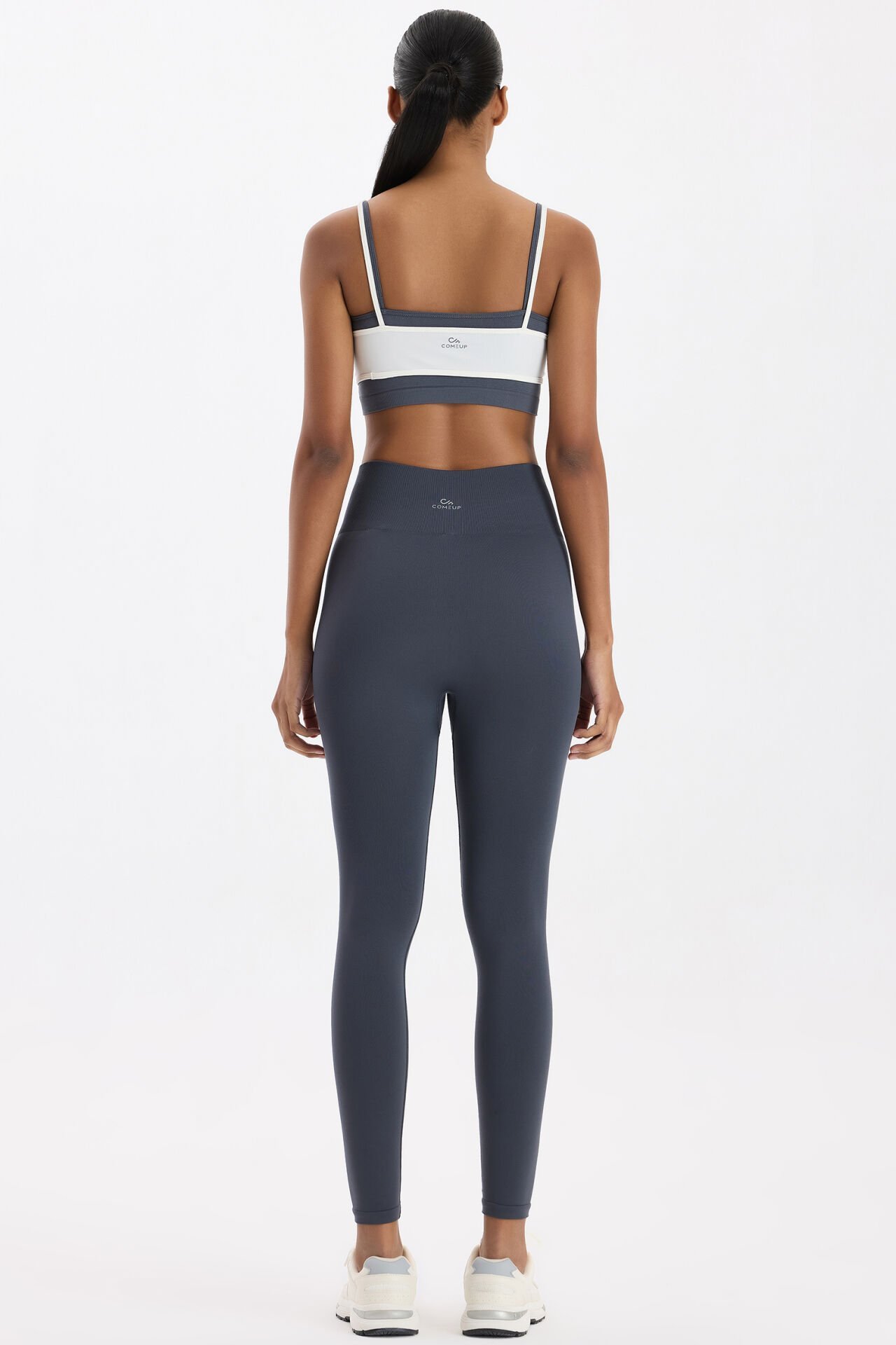 Basic Spor Hafif Tayt Karbon Gri