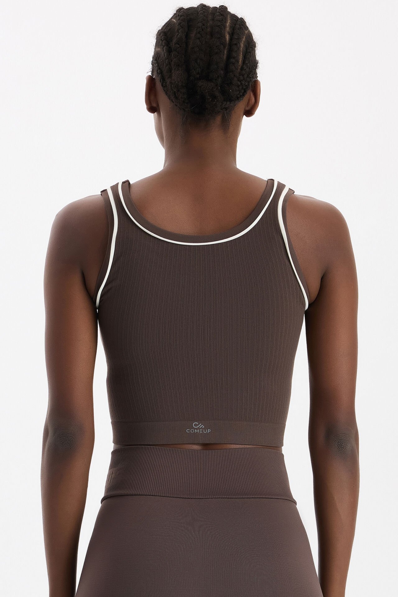 Kontrast Biyeli Fitilli Atlet Kakao Dansı