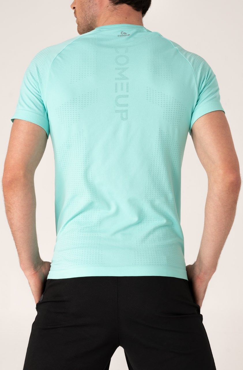 Erkek Antrenman Tişörtü Mint