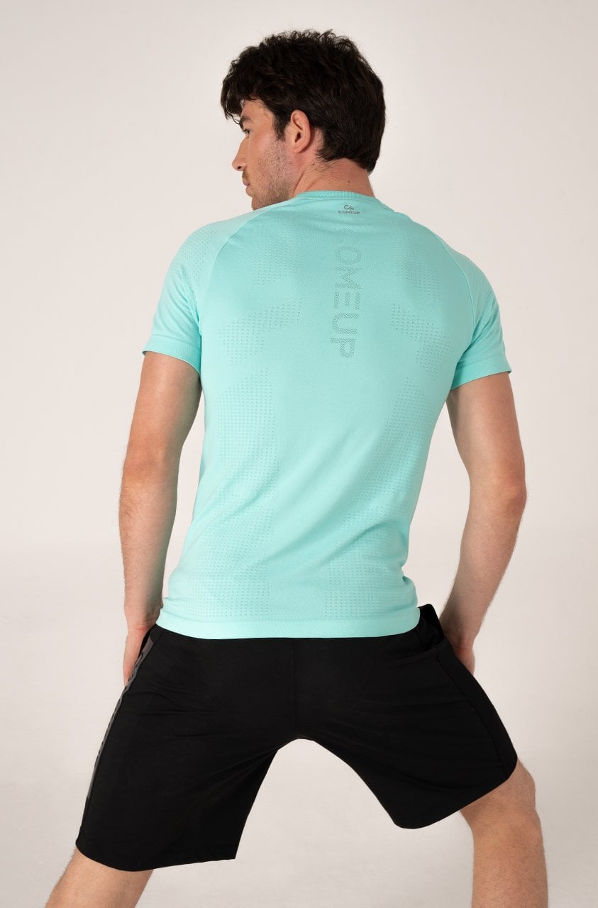 Erkek Antrenman Tişörtü Mint