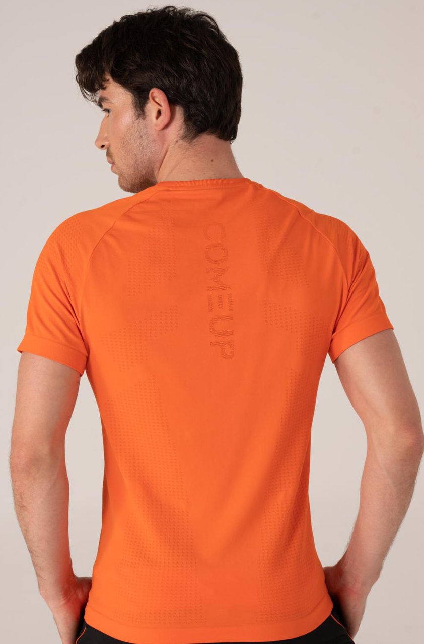 Erkek Antrenman Tişörtü Turuncu