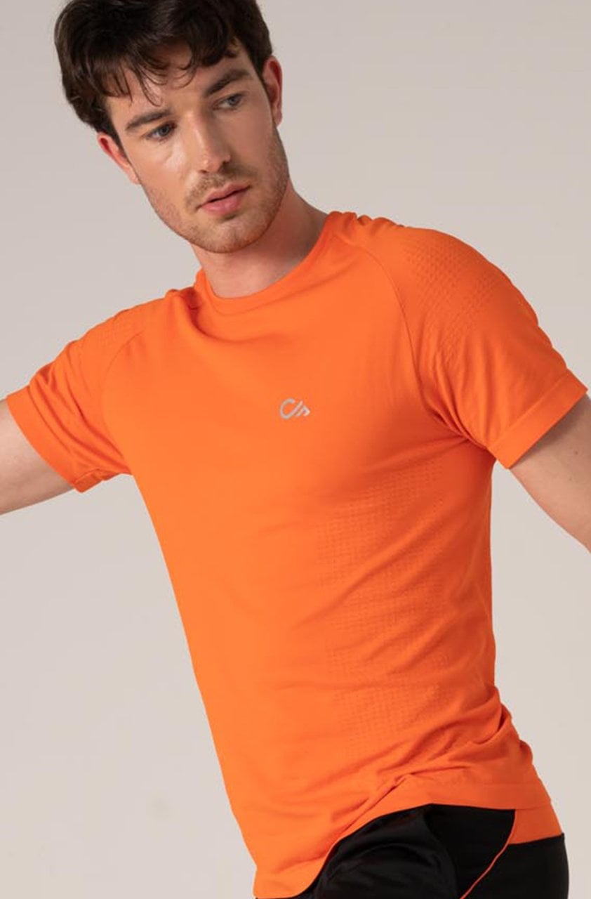 Erkek Antrenman Tişörtü Turuncu