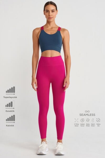 Push Up Tayt Yeni Fuşya