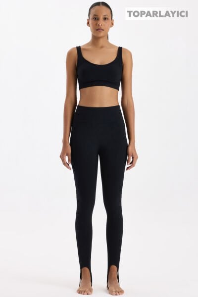 Füzo Toparlayıcı Tayt Siyah