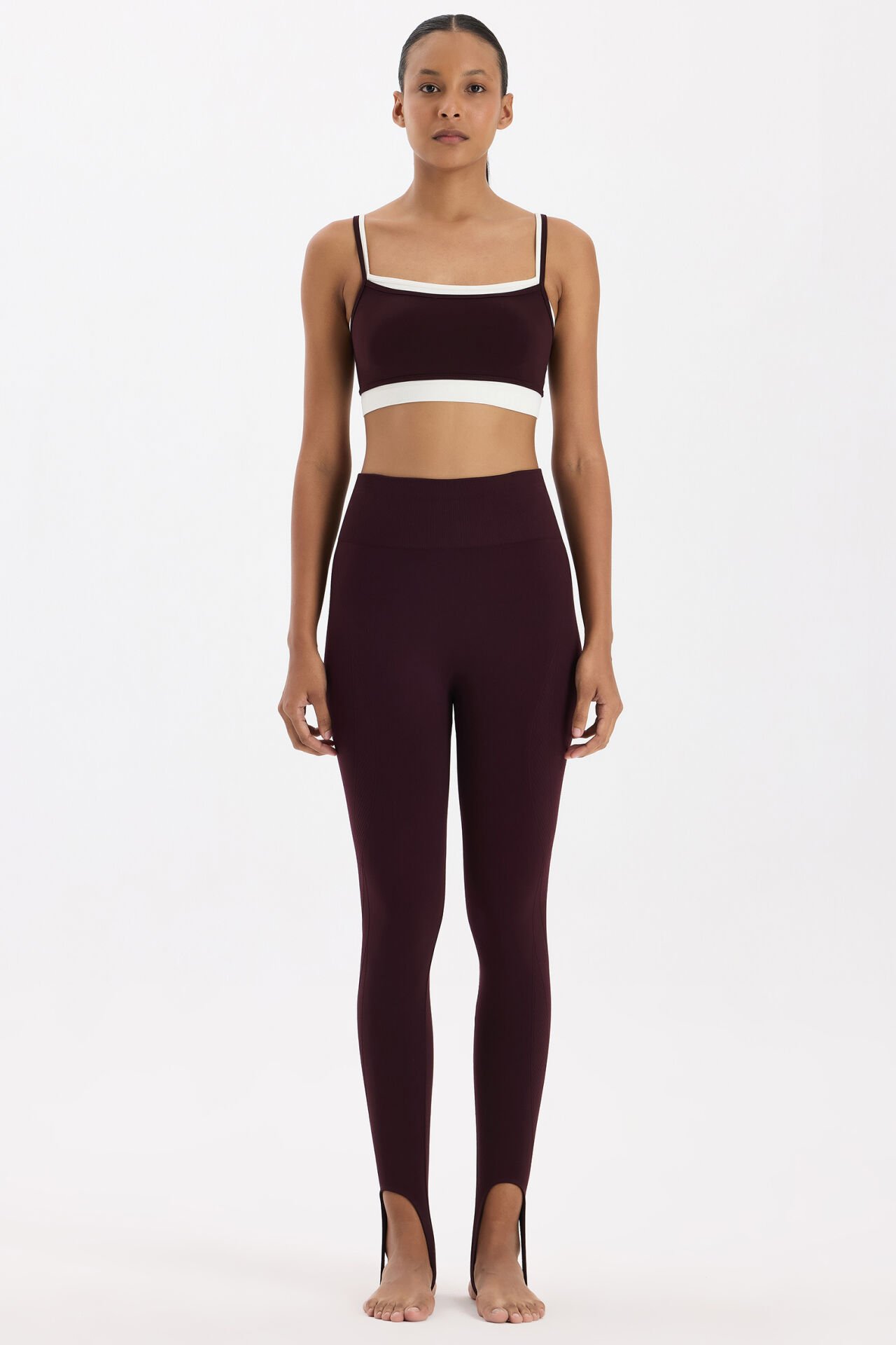 Füzo Toparlayıcı Tayt Burgundy