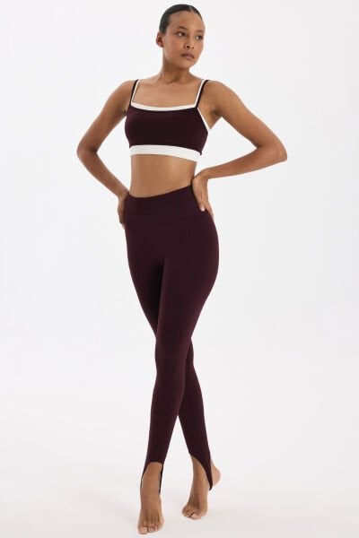 Füzo Toparlayıcı Tayt Burgundy