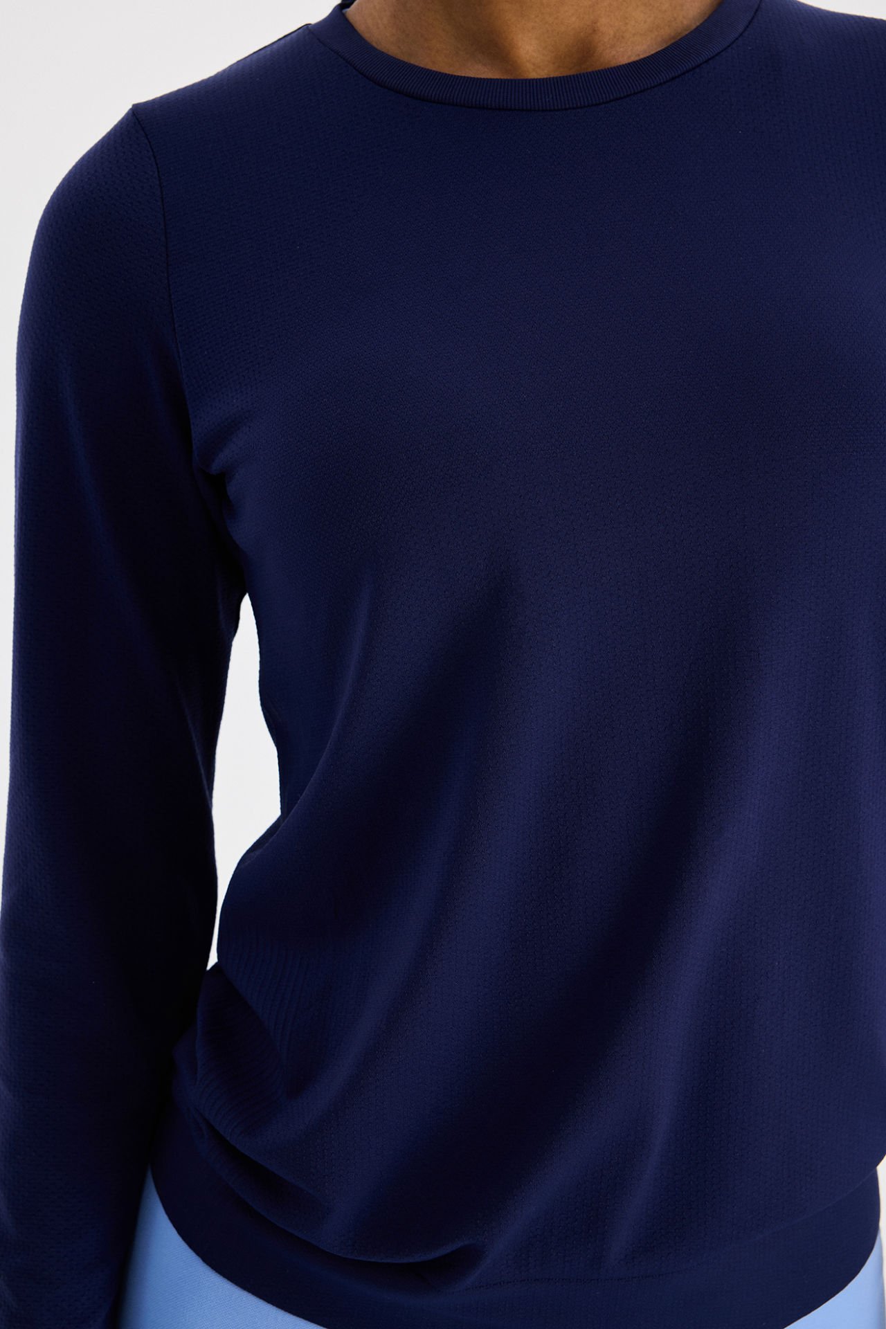 Hafif Spor Üst Oxford Blue