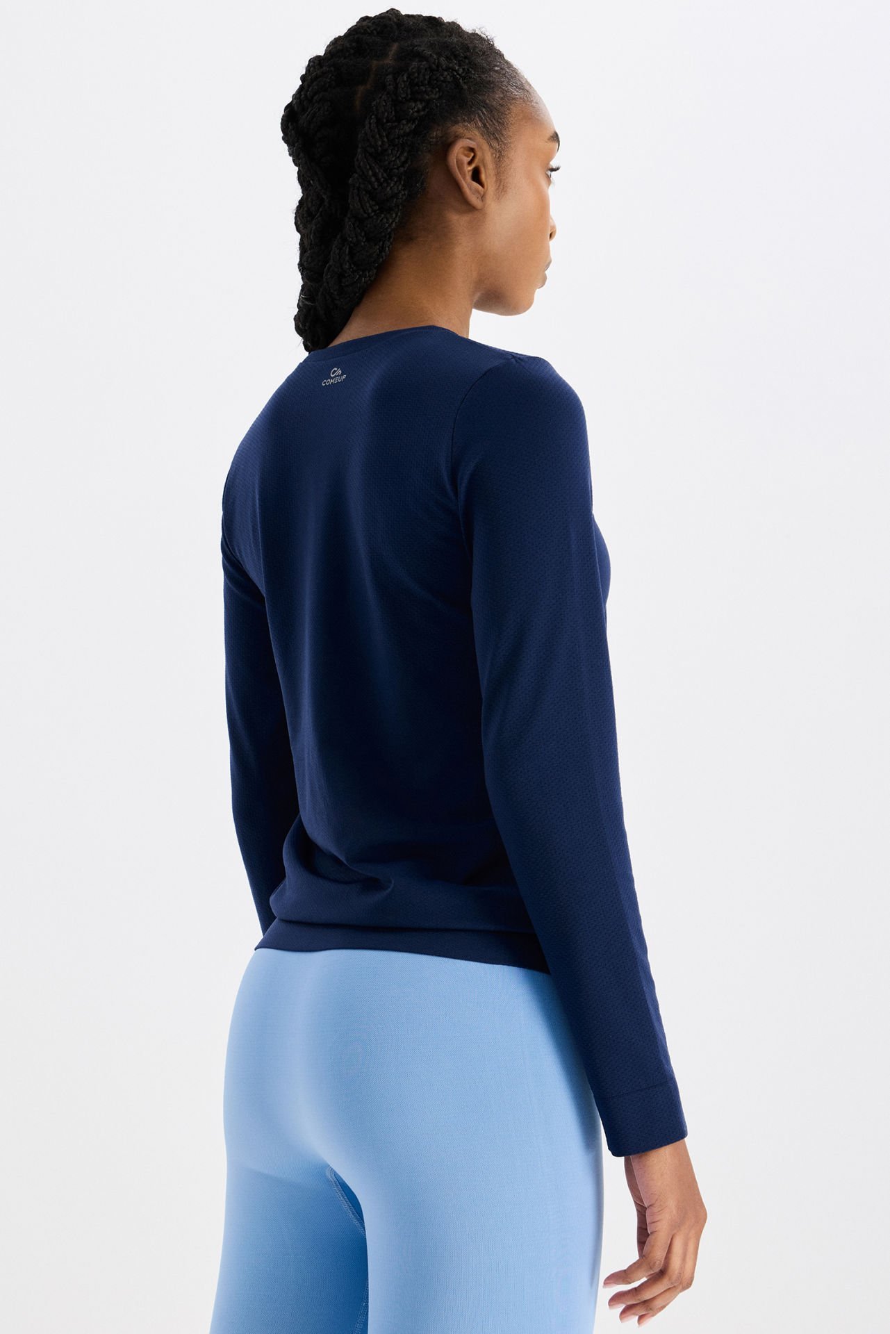 Hafif Spor Üst Oxford Blue