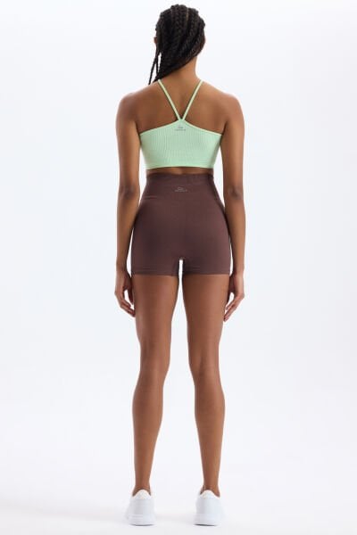 Toparlayıcı Şort Kakao Kahve