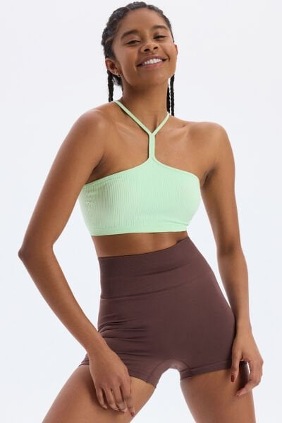 Toparlayıcı Şort Kakao Kahve