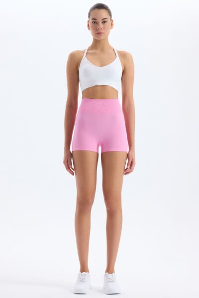 Toparlayıcı Şort Sıcak Pembe