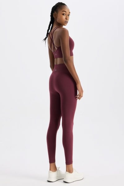 Toparlayıcı Tayt Mürdüm