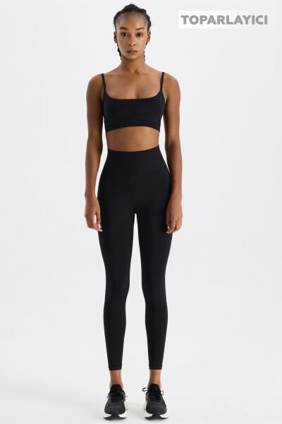 Toparlayıcı Tayt Siyah