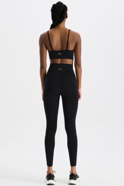 Toparlayıcı Tayt Siyah