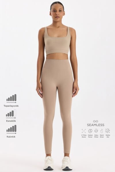 Toparlayıcı Tayt Vizon