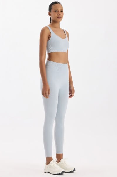 Toparlayıcı Tayt Buz Gri