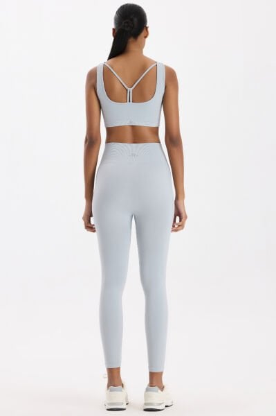 Toparlayıcı Tayt Buz Gri