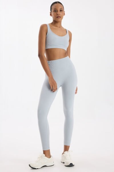 Toparlayıcı Tayt Buz Gri