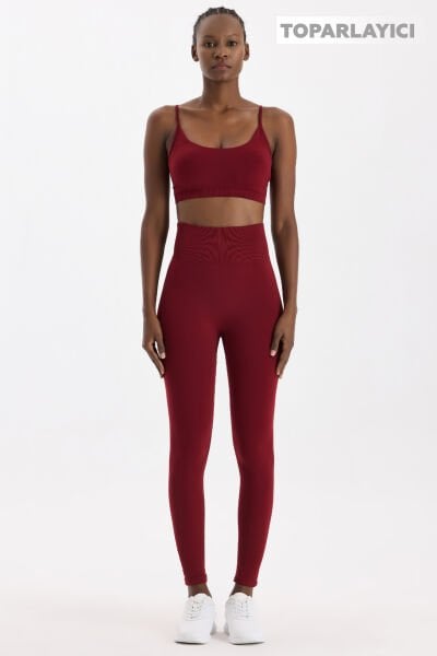 Toparlayıcı Tayt Scarlet Kırmızısı