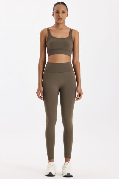 Push Up Tayt Küllü Haki