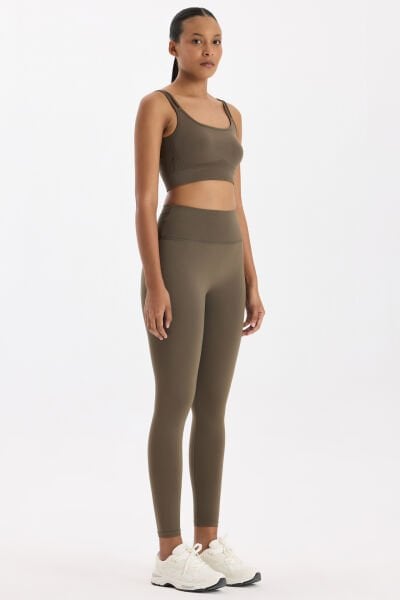 Push Up Tayt Küllü Haki